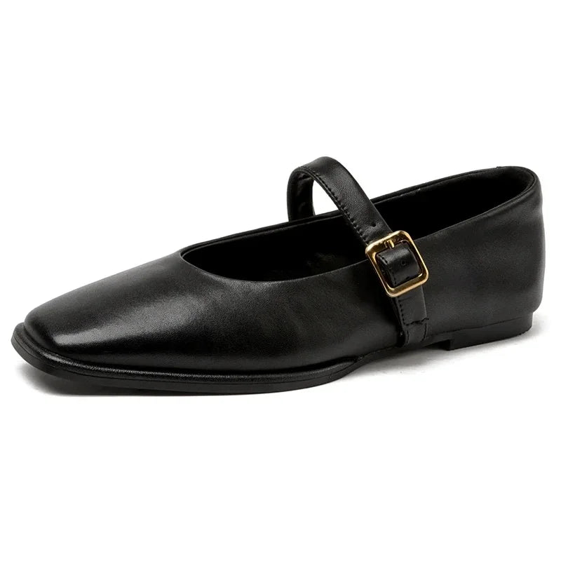 Mary Jane Schoenen, Klassieke T-Strap Ballet Flats PU Lederen Penny Mary Jane Schoenen, Klassieke T-Strap Ballet Flats PU Lederen Penny
