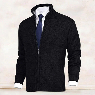Saber | Vest met hoge kraag