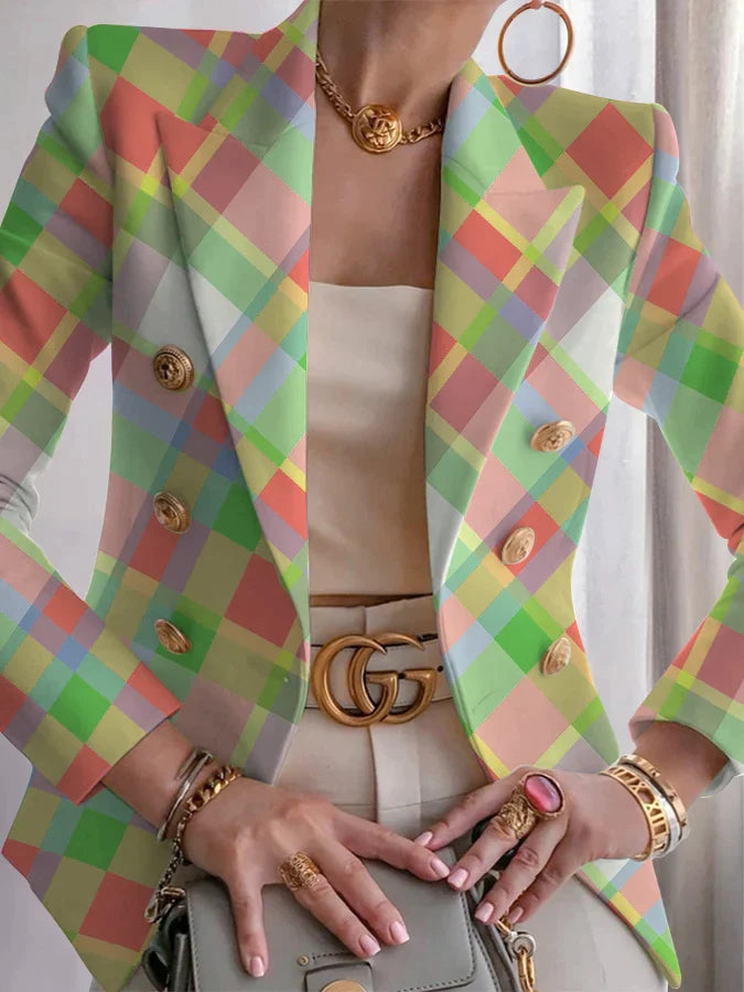 Gina | Modieuze smalle blazer