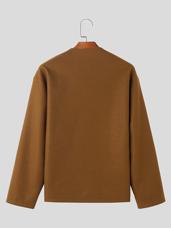 Ricardo | Casual tweed jasje met knoopsluiting voor