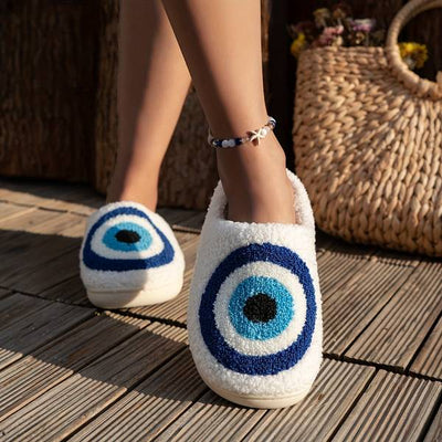 EvilEye | Pluche pantoffels