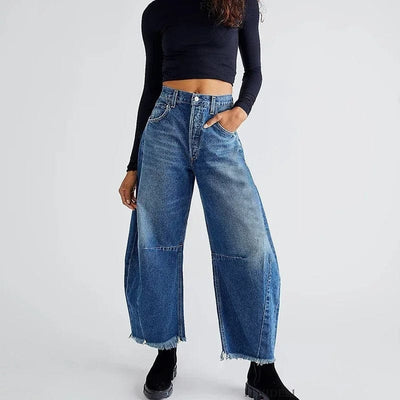 Amie | Spijkerbroek met hoge taille