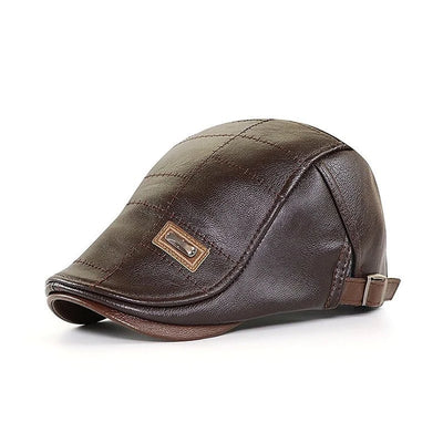 Lieu | Leren baret