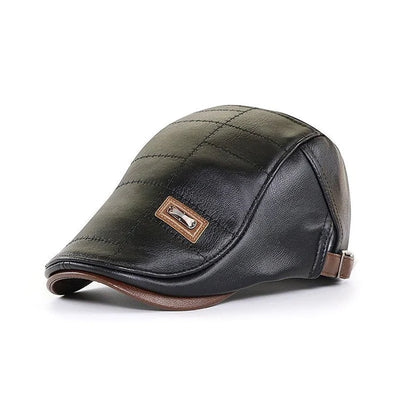 Lieu | Leren baret