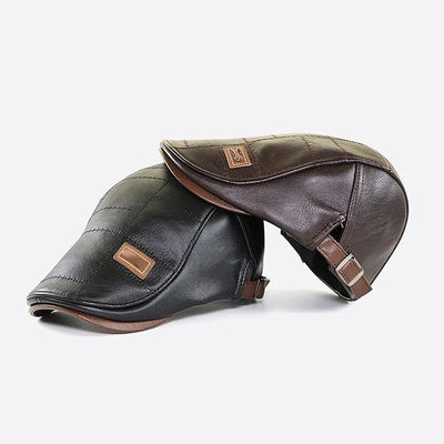 Lieu | Leren baret