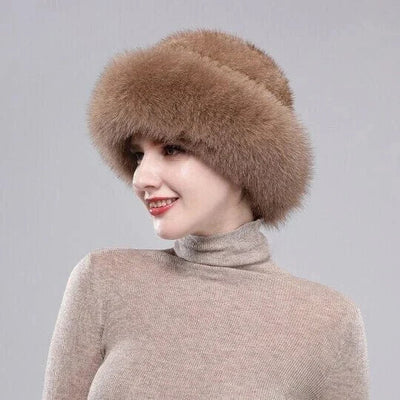 Daisy | Warme winter nertsbont muts