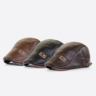 Lieu | Leren baret