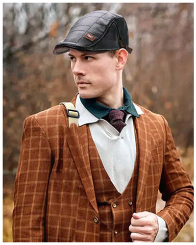Lieu | Leren baret