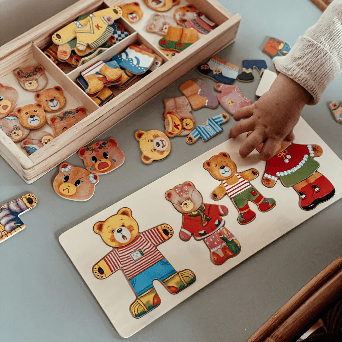 Woods | Houten beren puzzel
