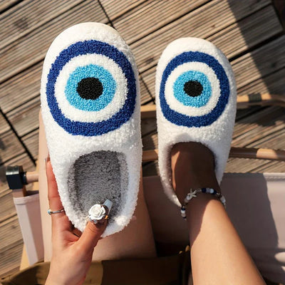 EvilEye | Pluche pantoffels