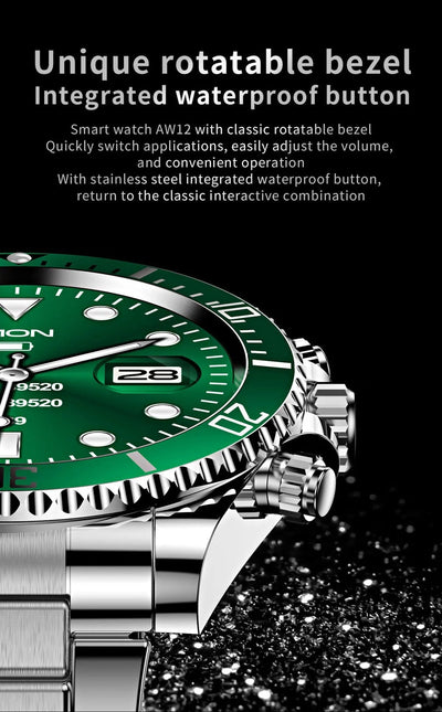 TimeMaster | Stalen Smartwatch