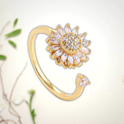 Kaila | Zonnebloem ring