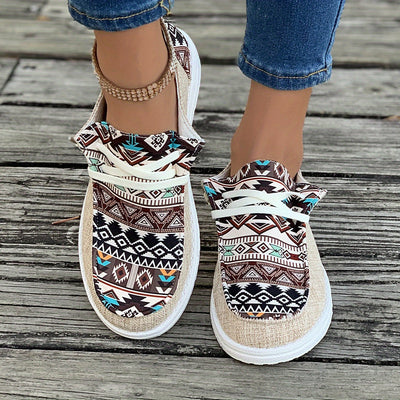 Sarah | Canvas schoenen met opdruk