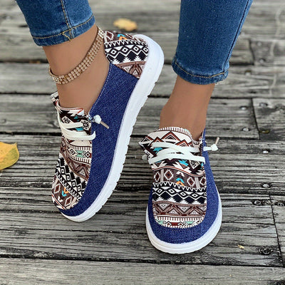 Sarah | Canvas schoenen met opdruk
