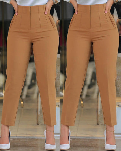 Adelaide | Werkbroek Met Hoge Taille
