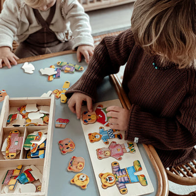 Woods | Houten beren puzzel