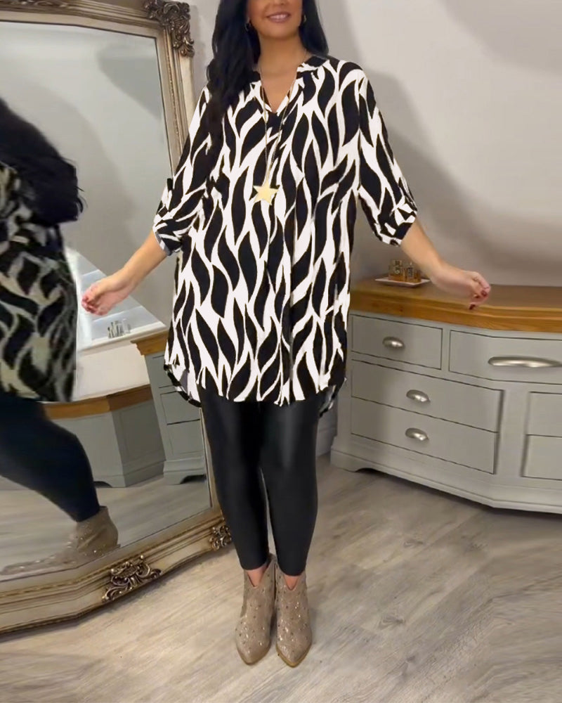 Mila | Casual veelzijdige blouse