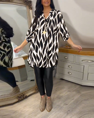 Mila | Casual veelzijdige blouse