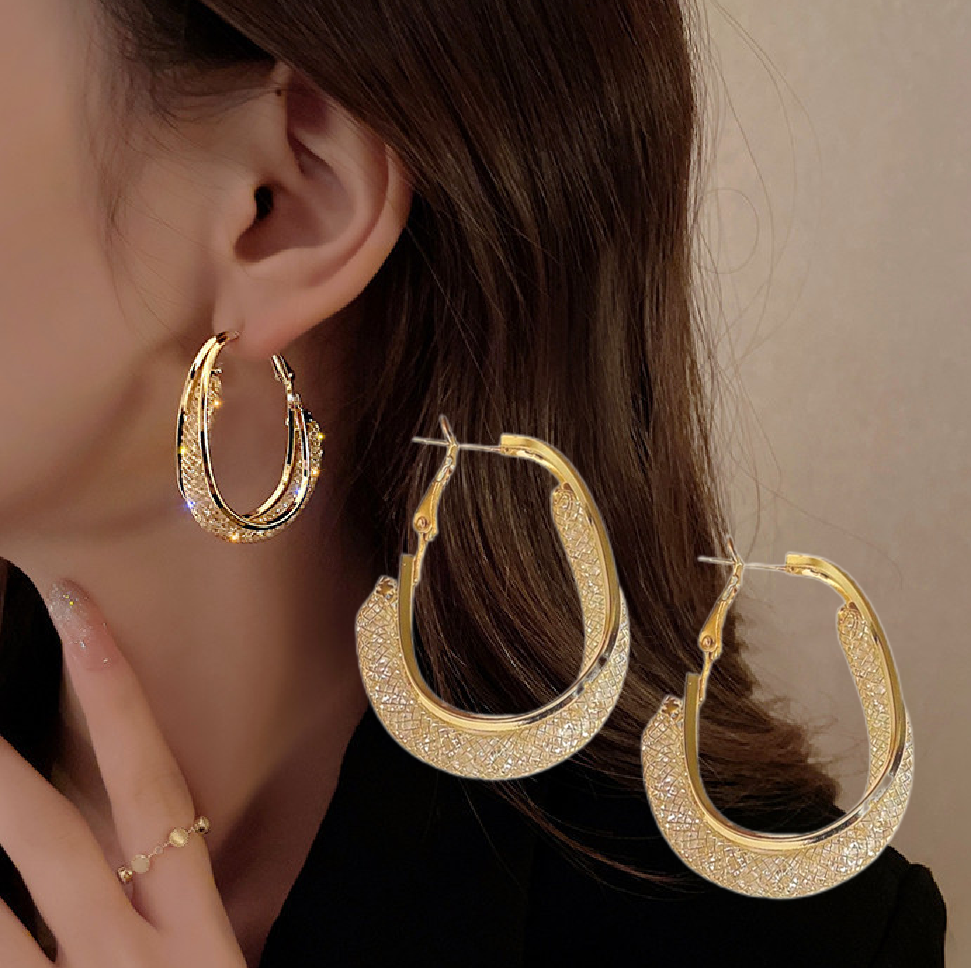 Miniyou | Fashion Ovale Oorbellen