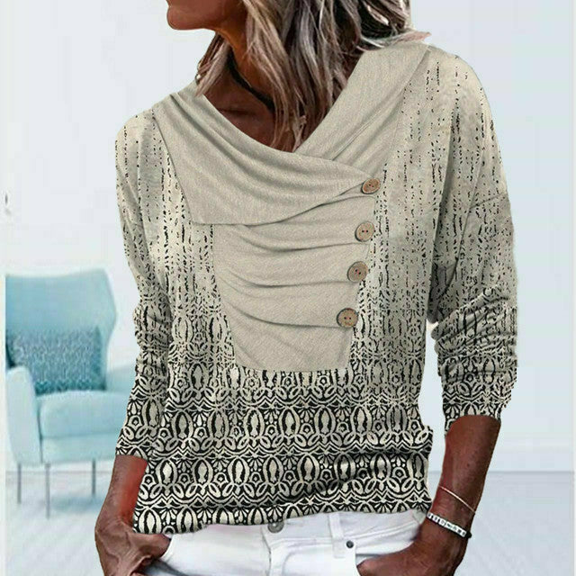 Millie | Vintage bloes met kleurverloop