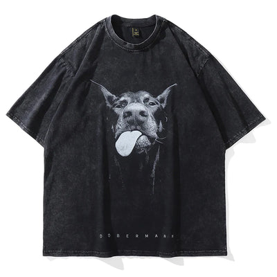 OVERSIZED DOBERMANN T-SHIRT