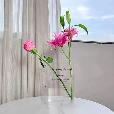 FloralFolio | Bloemen boek vaas 1+1 GRATIS