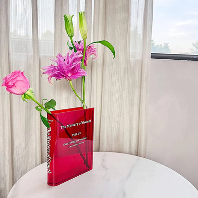 FloralFolio | Bloemen boek vaas 1+1 GRATIS