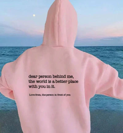 Jaylinn | "Dear Person Behind Me" Hoodie