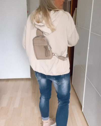Losse hoodie met anker