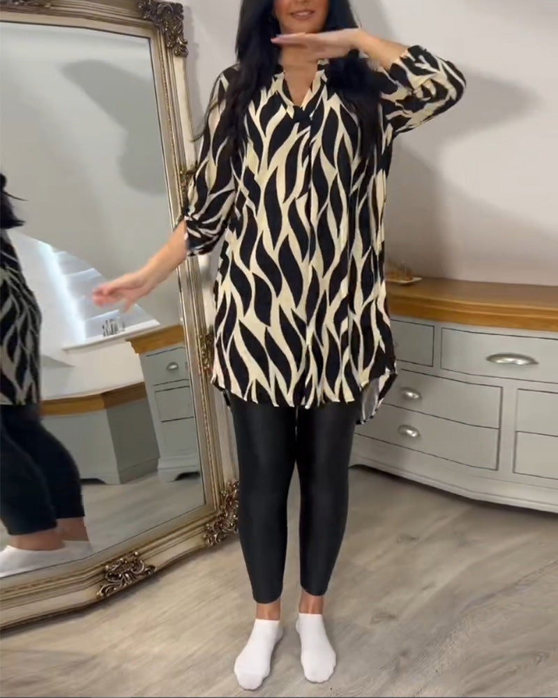 Mila | Casual veelzijdige blouse