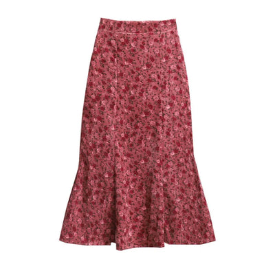 Pamela | ribfluwelen rok