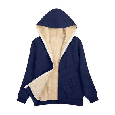 Lena | Dubbelzijdige fleece jas