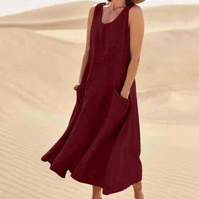Amelia | Linnen Jurk