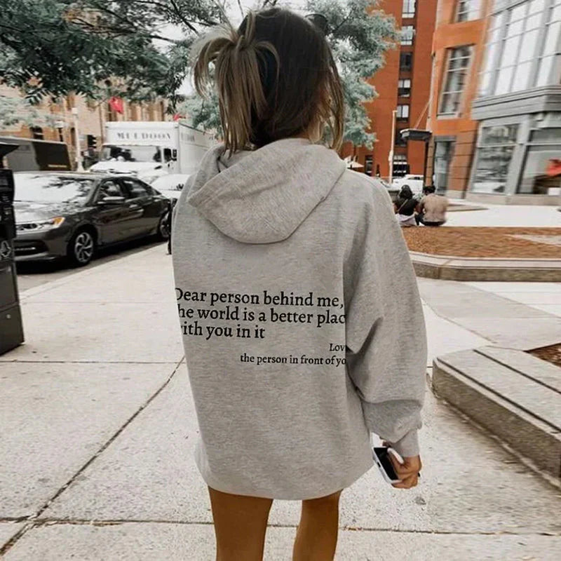 Jaylinn | "Dear Person Behind Me" Hoodie