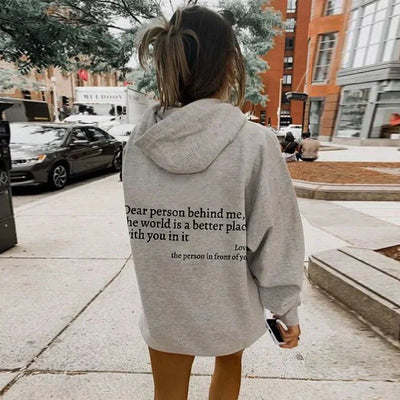 Jaylinn | "Dear Person Behind Me" Hoodie