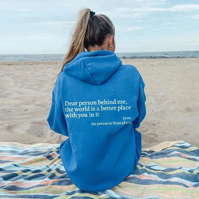 Jaylinn | "Dear Person Behind Me" Hoodie