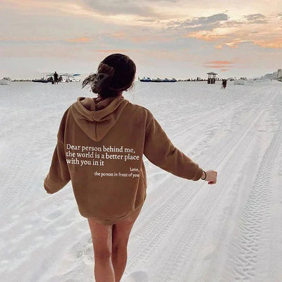 Jaylinn | "Dear Person Behind Me" Hoodie