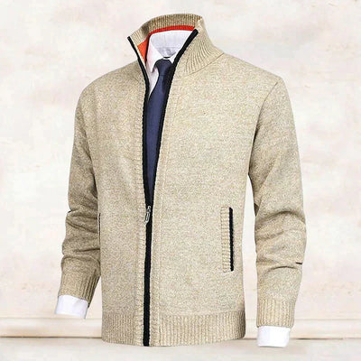 Saber | Vest met hoge kraag
