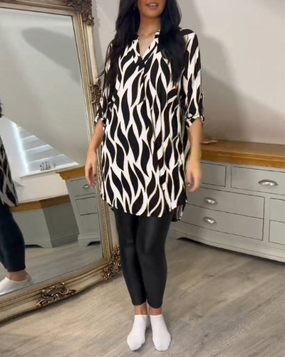 Mila | Casual veelzijdige blouse