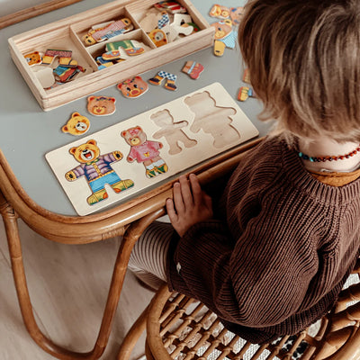 Woods | Houten beren puzzel