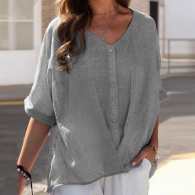 Lenia | damesblouse met V-hals