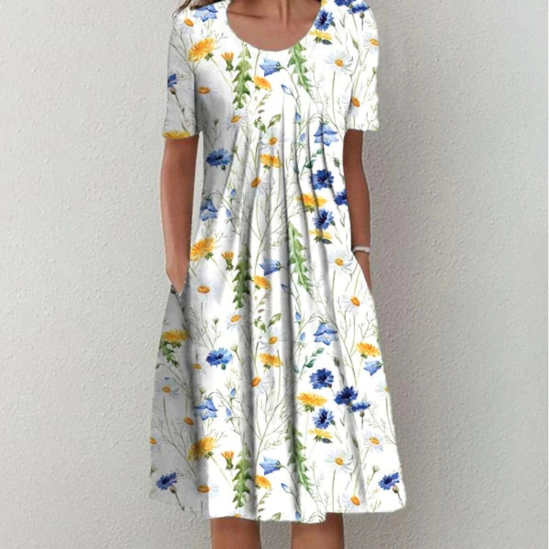 Martha | Elegante katoenen jurk