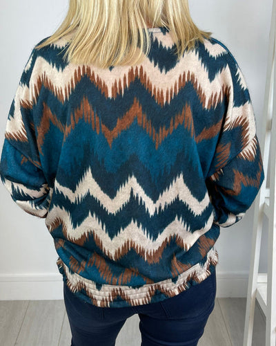Adele | Elegante blouse met V-hals