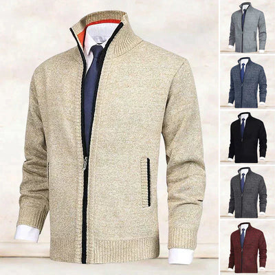 Saber | Vest met hoge kraag