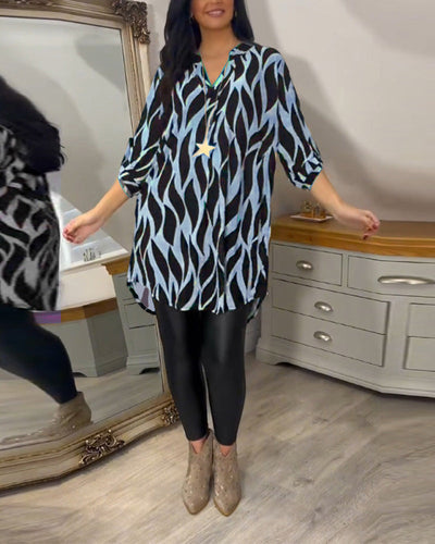 Mila | Casual veelzijdige blouse