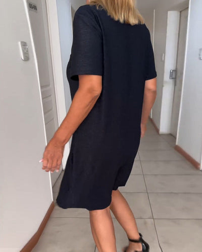 Fleur | Jurk met V-hals