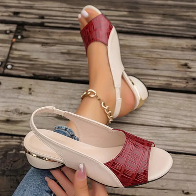 Esmeé | Leren sandalen