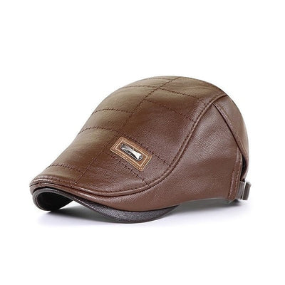 Lieu | Leren baret
