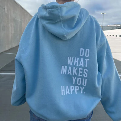Faye | Stijlvolle hoodie met text