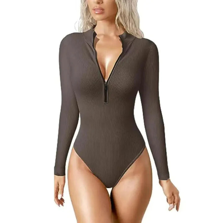 Anna | Strakke Romper met rits